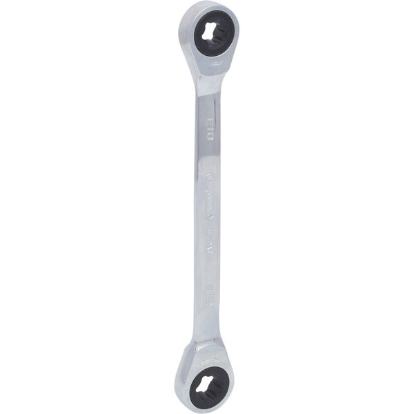 KS TOOLS GEARplus Torx-E-Doppel-Ratschenringschlüssel E 10 x E 12 - 503.4353