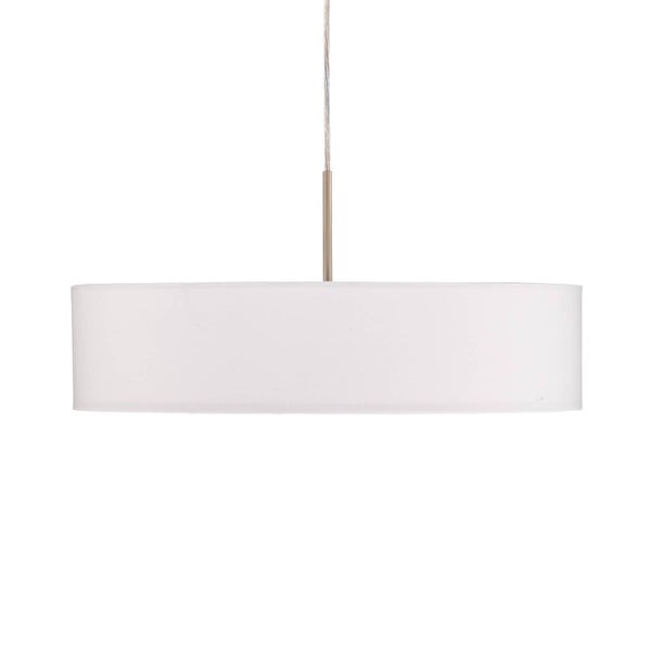 Lindby Pendelleuchte Sebatin (Modern) in Weiß aus Textil (3 flammig, E27) - Hängeleuchte Esstischlampe Hängelampe Küchenleuchte