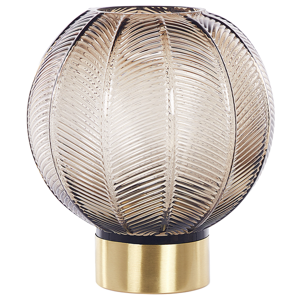 Blumenvase FELLI Glas 24 cm Braun
