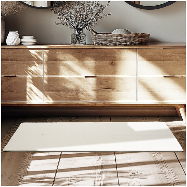 Kurzflorteppich tectake rutschfeste Unterseite verschiedene Größen und Farben 60 x 110 cm