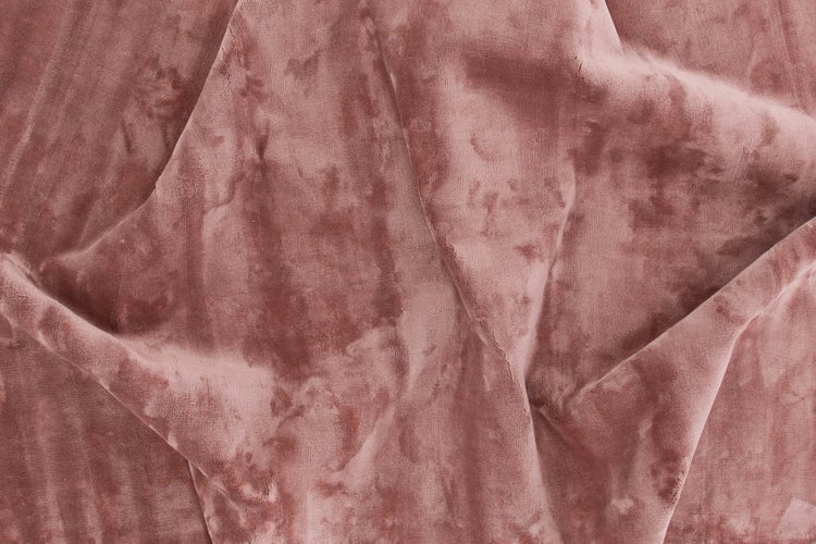 Indra Teppich 350x250 cm Viskose pink. 251 X 352 X 1 cm