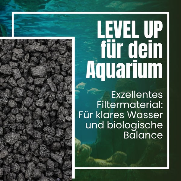 Aquarium Filtermaterial für klares Wasser und biologische Balance