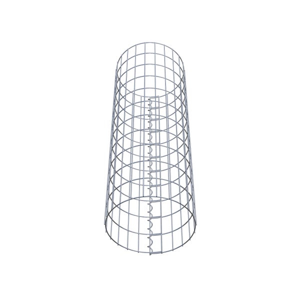 Gabionensäule Durchmesser 37 cm, MW 5 x 10 cm rund - Höhe: 1,10 m