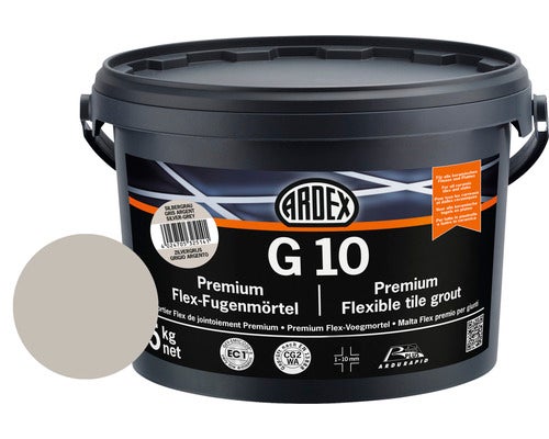 PREMIUM Flex-Fugenmörtel, zementgrau ARDEX G10, 5 kg