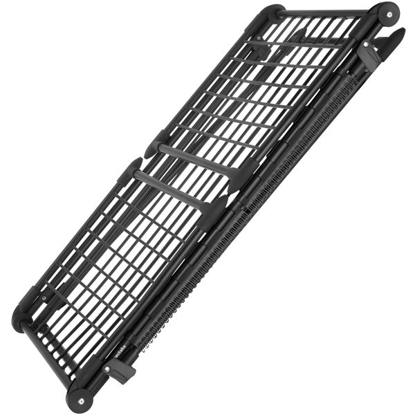 Zusammengeklappter Rollregalwagen für den Transport und die Lagerung