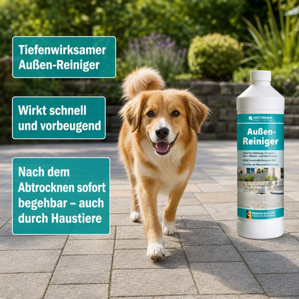 HOTREGA Außen-Reiniger 1 Liter Konzentrat
