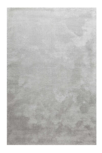 Teppich Hellgrau Hochflor Pisa Homie Living 120x170 cm