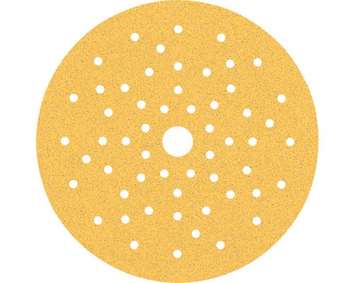 Schleifscheibe mit Löchern zur Staubabsaugung