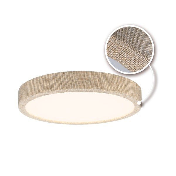 LED Panel Cosara IP44 rund 300mm 15W 1300lm 3000K Beige