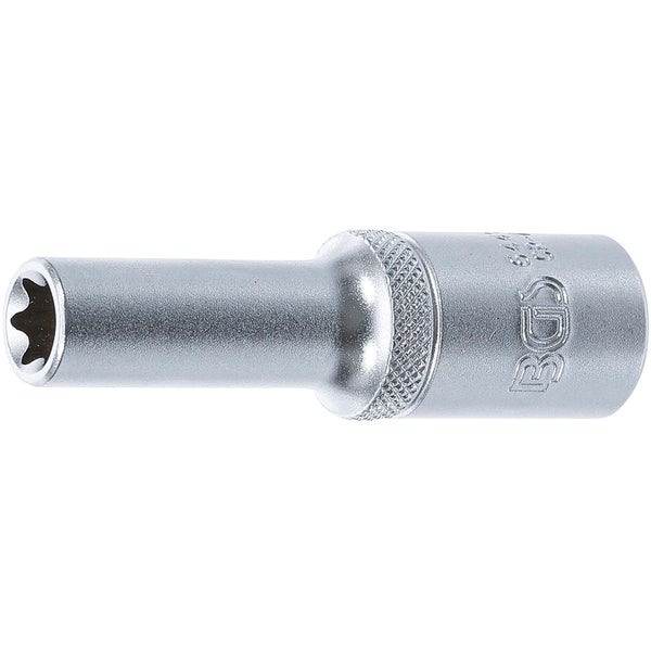 BGS Steckschlüssel-Einsatz E-Profil tief Antrieb Innenvierkant 12,5 mm (1/2) SW E12 - 6442