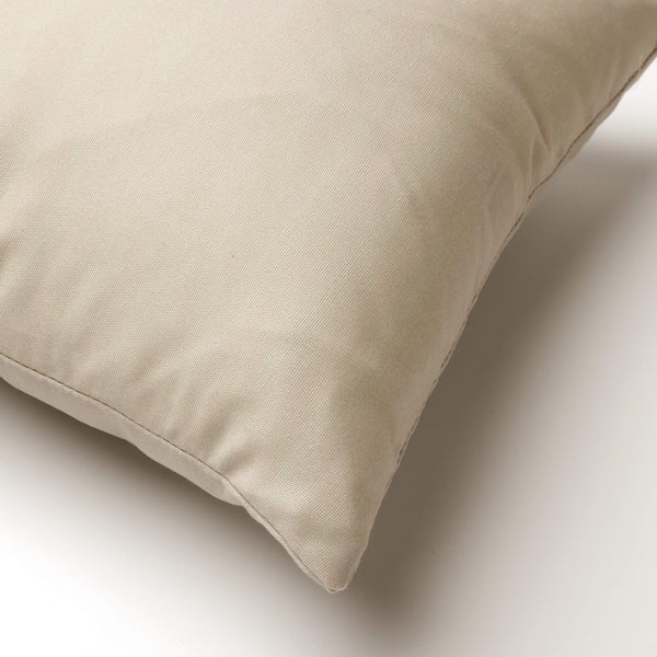Santorini Outdoor Kissen - 45x45 cm Beige - Mit Reißverschluss