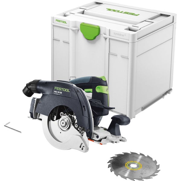 Festool Handkreissäge HKC 55 EB mit Systainer und Sägeblatt