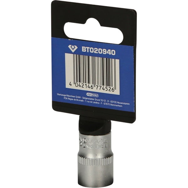 BRILLIANT TOOLS 1/4 Sechskant-Stecknuss 12 mm - BT020940