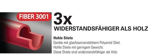 Polet Holsteiner Schaufel Polet 3001 Größe 2 270 x 250 mm mit Polyamidstiel - FH110612