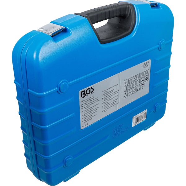 BGS Technic Universal Lager und Buchsentreiber Satz im blauen Werkzeugkoffer