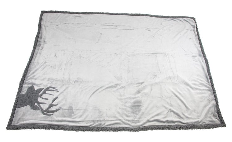 FRANK FLECHTWAREN | Kuscheldecke Hirsch, POLYESTER, 130 x 170 cm