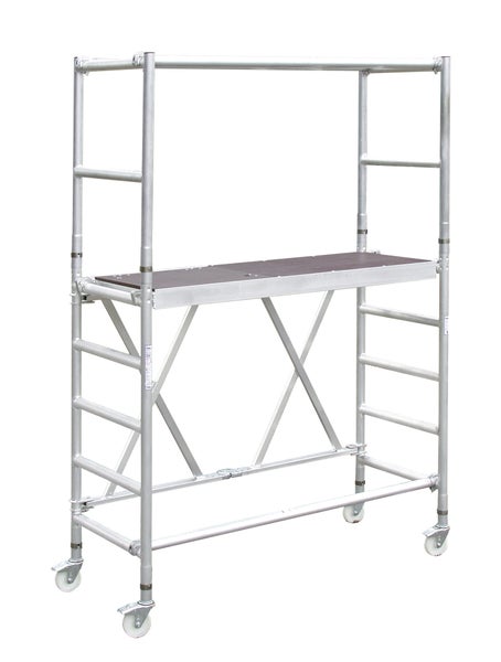 Rollgerüst mit einer Plattform