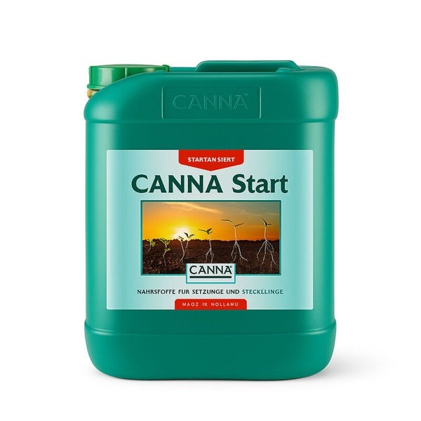Canna Start Pflanzennahrung in einem Kunststoffkanister für Setzlinge und Stecklinge