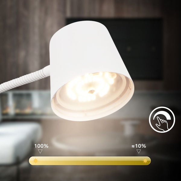 LED Stehlampe kabellos LED Stehleuchte Standleuchte Akku Wohnzimmer dimmbar