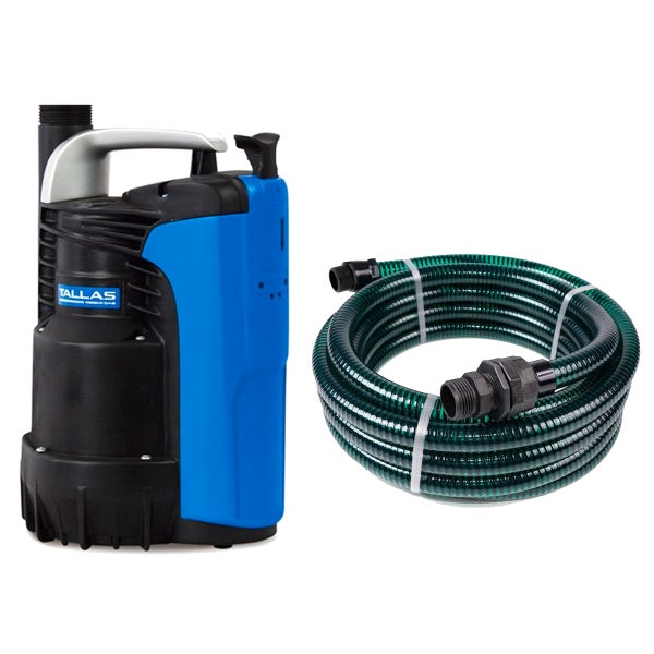 Tallas Tauchpumpe mit Schlauch