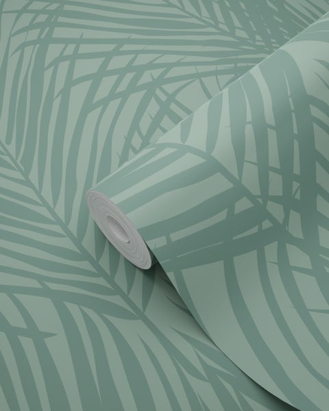 Tapetenrolle mit Pflanzenmuster