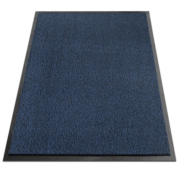 FLOORDIREKT Schmutzfangmatte SKY - Türvorleger für innen und außen - Rutschfest - 120  x 600 cm - Blau