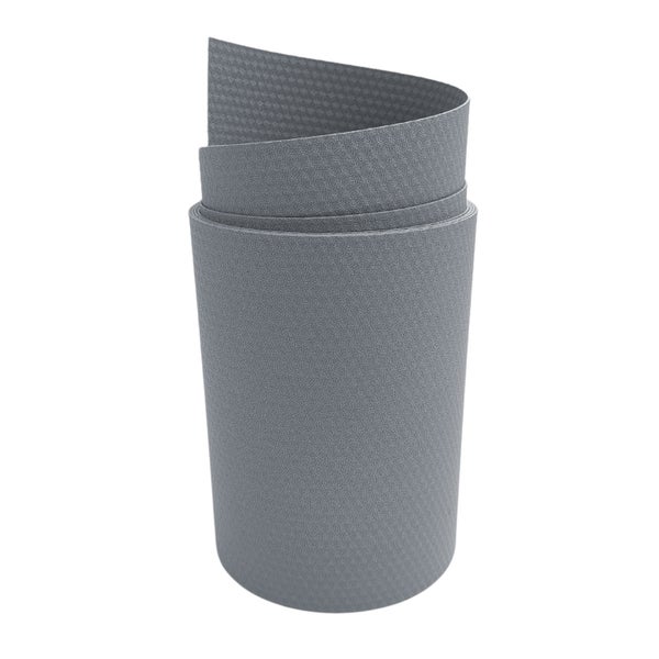 Graue, gerollte Antirutschmatte