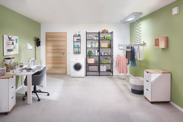 Maico - Original AKE 150/1,  Automatische Kellerentfeuchtung, Kleinraumventilator, für Keller bzw. Kellerraum, Hauswirtschaftsraum, Trockenraum, Waschküche