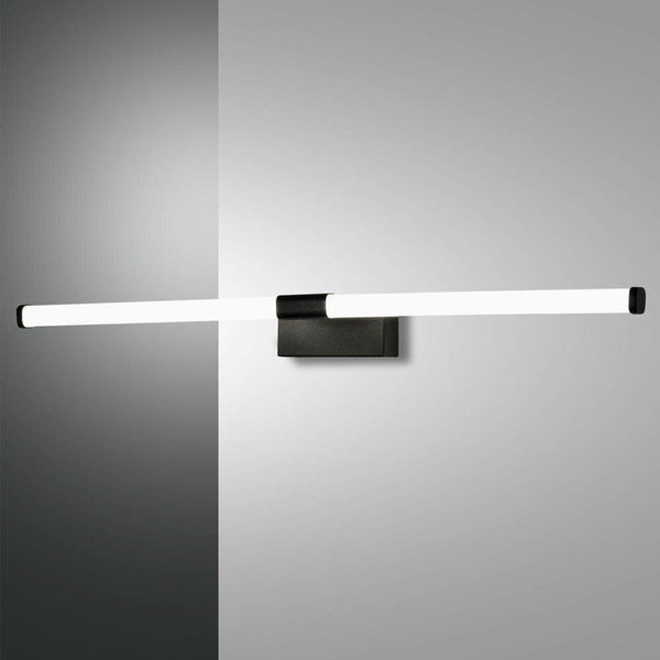 LED Spiegelleuchte Ago in Schwarz und Weiß 2x 7W 840lm IP44