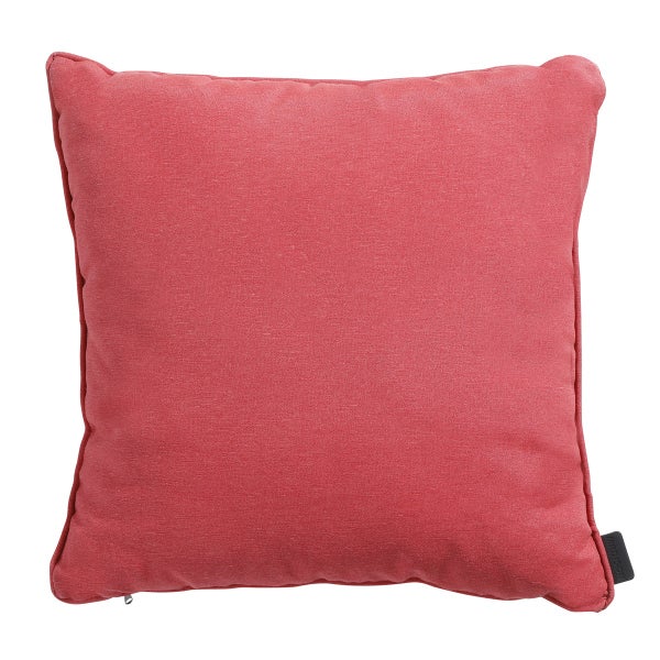 Dekokissen Panama ziegelrot - ca. 60x60 cm - 4er-Set