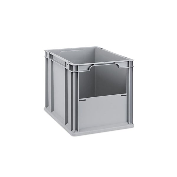 PROREGAL SparSet 5x Eurobox NextGen Insight HxBxT 32 x 30 x 40 cm 30 Liter Front Offen Eurobehälter Transportbox