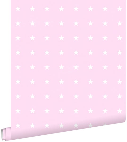 ESTAhome Tapete Sterne Rosa - 53 cm x 10.05 m - 136458