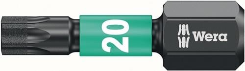 10x Wera Bit IMPAKTOR DC T20 Länge 25 mm 1/4 C6,3 - 5157624001