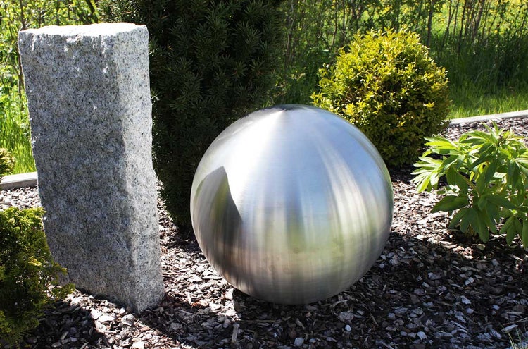 Edelstahlkugel Gartenkugel Dekokugel SferaInox 42cm matt 10978