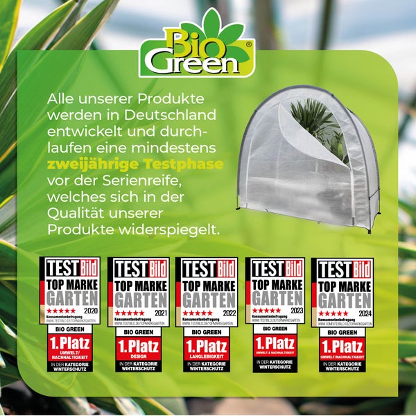 Überwinterungszelt Arctic ThermoPLUS für Pflanzen L 186 x B 84 x H 175 cm