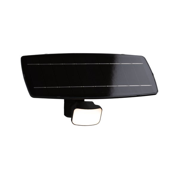 Solar Fluter Flotas inkl. Dämmerungsgesteuerter Bewegungsmelder (HF) IP65 3000K 700lm Anthrazit