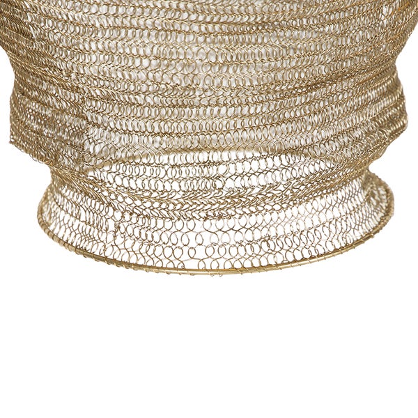 Dekorationsobjekt aus Metalldrahtgeflecht