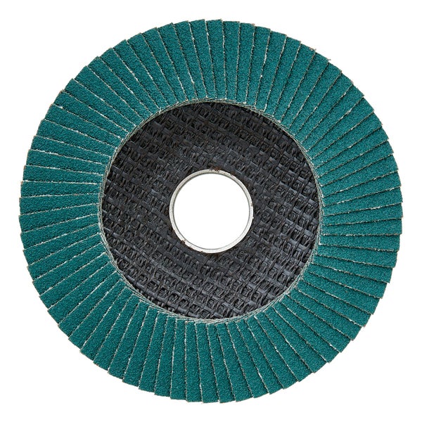 WS24 10x Lamellenschleifscheibe 115 mm gewölbt Zirkonkorund K 80 - WS24-100048