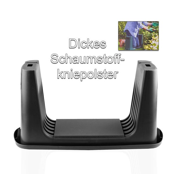 Kniebank mit Schaumstoffpolster für Gartenarbeiten