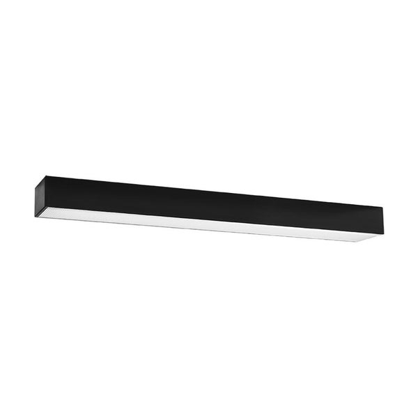 famlights | LED Deckenleuchte Per in Schwarz 17W 2080lm 4000K