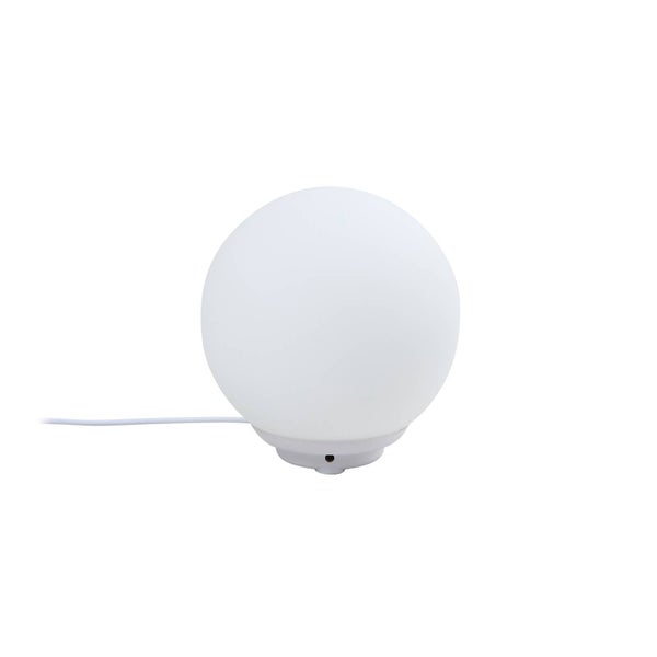 Lindby LED Cosmia dimmbar mit Leselampe (Modern) in Weiß aus Glas (1 flammig, ) Wohnzimmerleuchte