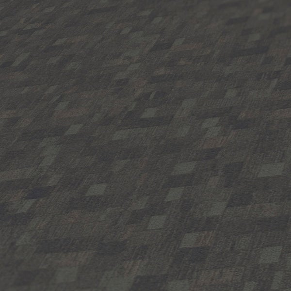 Nahaufnahme eines Bodenbelags mit geometrischem Muster