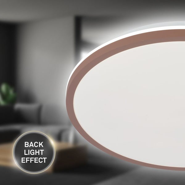 LED Deckenlampe Deckenleuchte Wohnzimmer Backlight Neutralweiß Flur