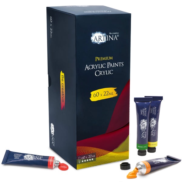 Artina Acrylfarbenset Crylic 60x22ml