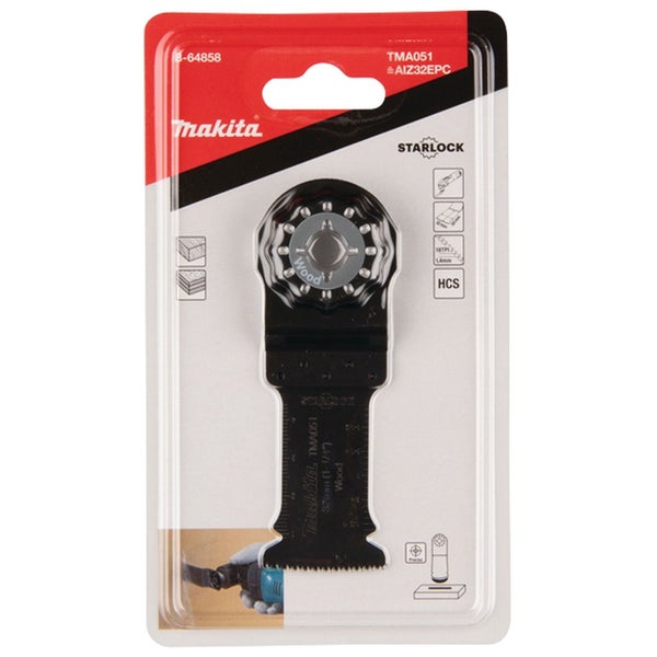 Makita TMA051 Multifunktionswerkzeug Sägeblatt für Holz