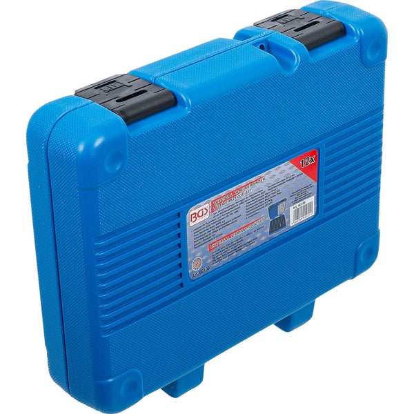 Blauer Werkzeugkoffer mit Universal Kabelverbinder Werkzeugsatz