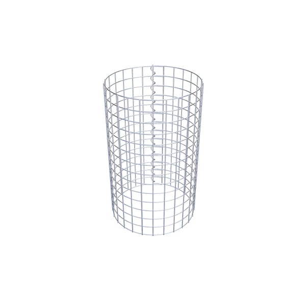 Gabionensäule Durchmesser 42 cm MW 5 x 5 cm rund - Höhe: 70 cm