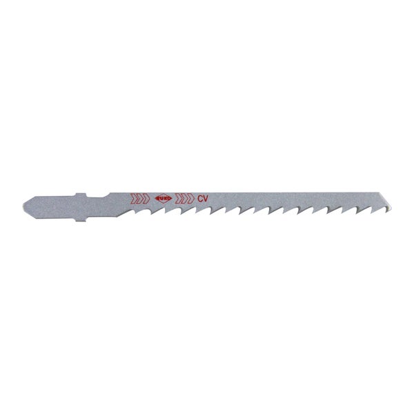 RUKO 5x Stichsägeblatt 8072 HCS blank geschliffen - 3218072