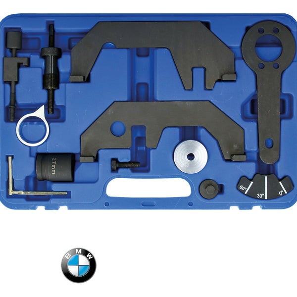 BMW Werkzeugsatz in blauem Koffer