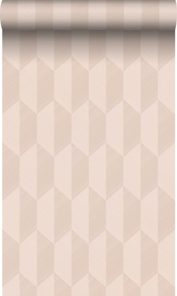 Origin Wallcoverings Tapete 3D Muster Hellrosa - 50 x 900 cm - 348031